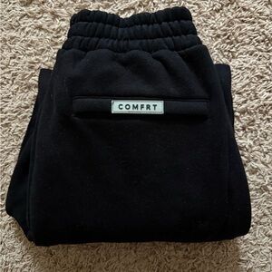 Comfrt Travel Essentials Sweatpants, Obsidian - X-Large